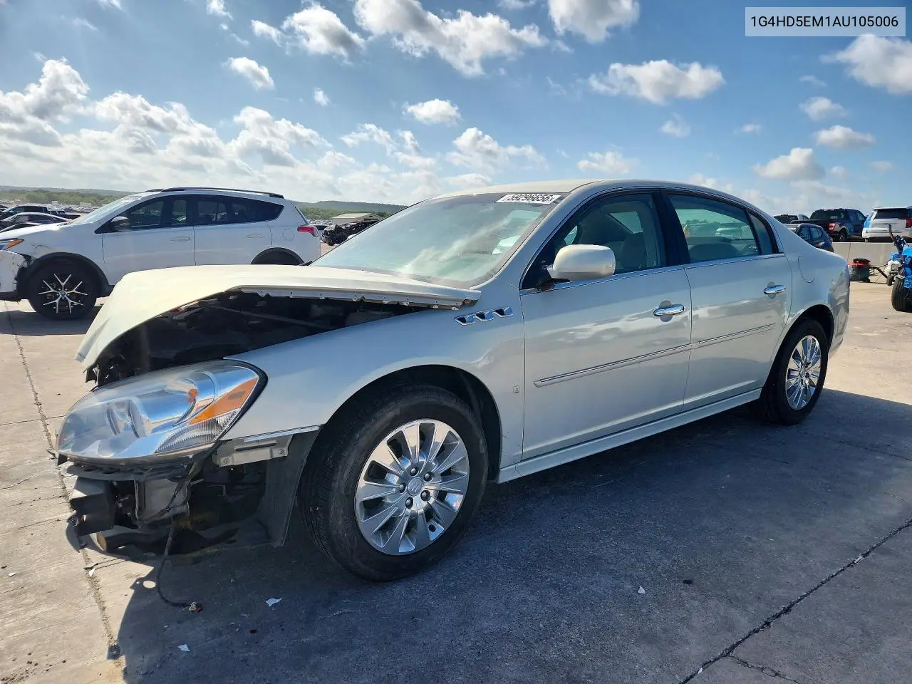 2010 Buick Lucerne Cxl VIN: 1G4HD5EM1AU105006 Lot: 59296656
