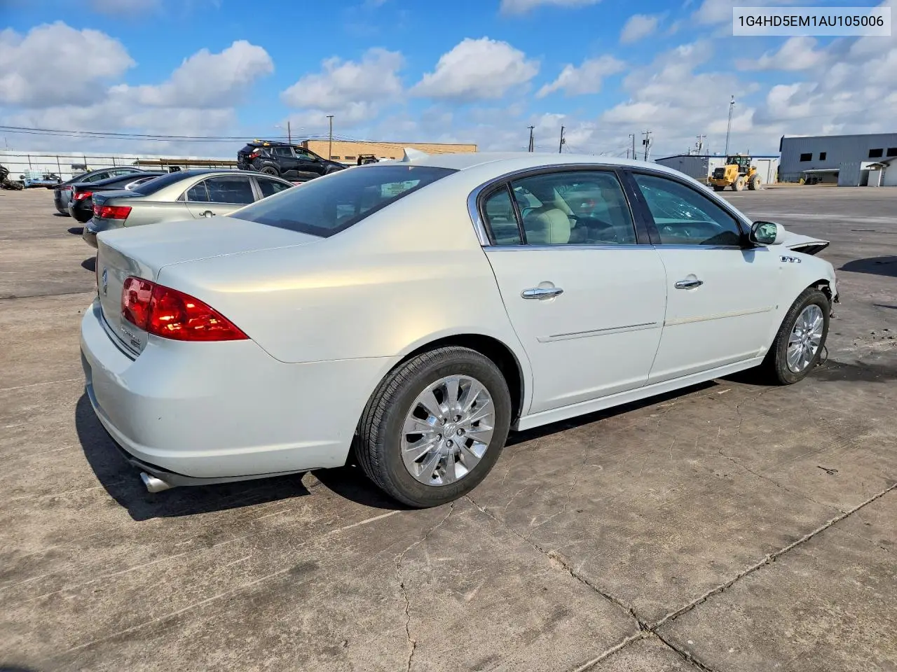 2010 Buick Lucerne Cxl VIN: 1G4HD5EM1AU105006 Lot: 59296656