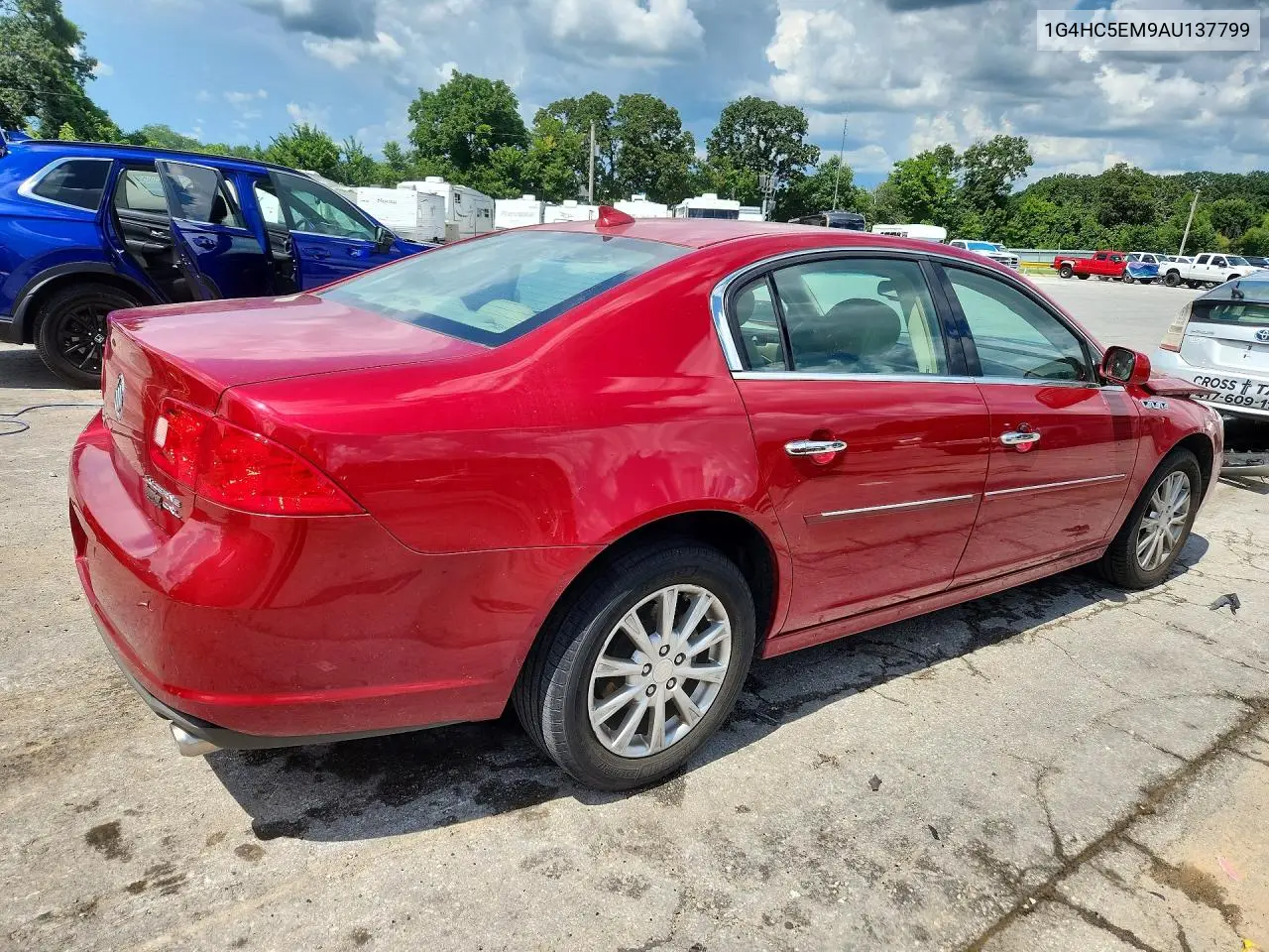 2010 Buick Lucerne Cxl VIN: 1G4HC5EM9AU137799 Lot: 59582366