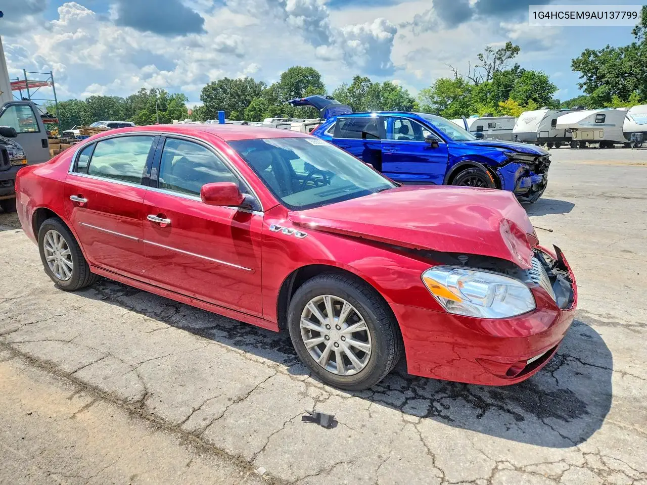 2010 Buick Lucerne Cxl VIN: 1G4HC5EM9AU137799 Lot: 59582366