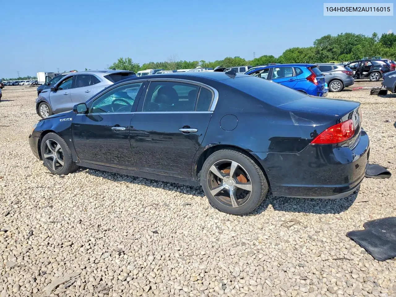 2010 Buick Lucerne Cxl VIN: 1G4HD5EM2AU116015 Lot: 59823106