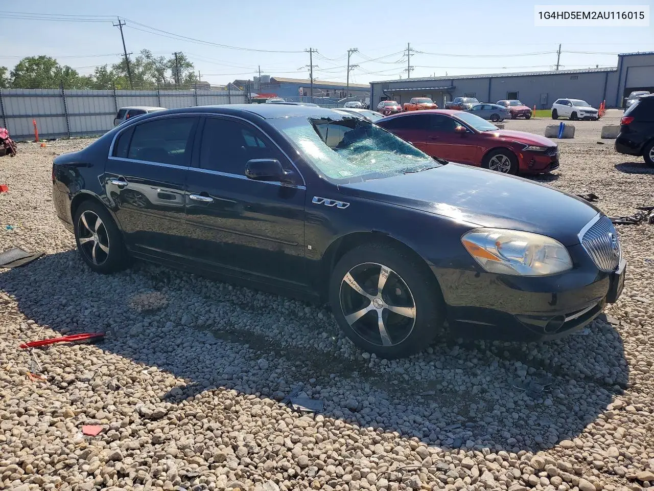 2010 Buick Lucerne Cxl VIN: 1G4HD5EM2AU116015 Lot: 59823106