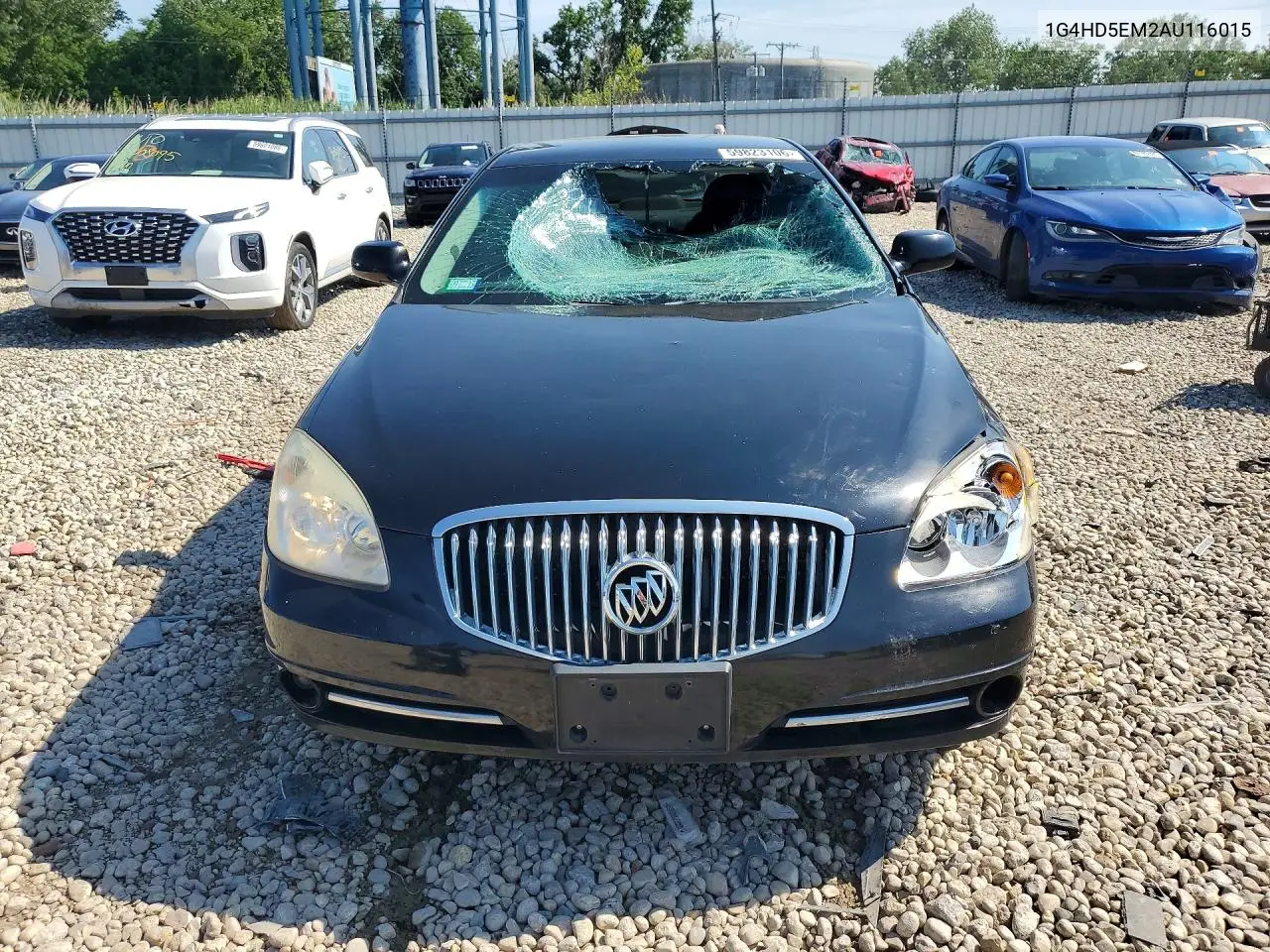 2010 Buick Lucerne Cxl VIN: 1G4HD5EM2AU116015 Lot: 59823106