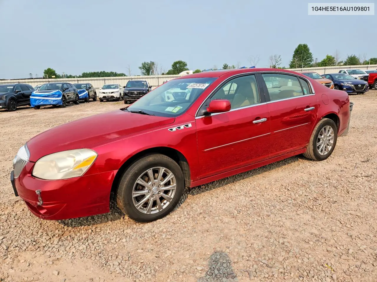 2010 Buick Lucerne Cxl VIN: 1G4HE5E16AU109801 Lot: 60257876