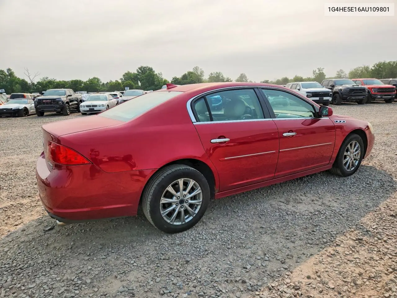 2010 Buick Lucerne Cxl VIN: 1G4HE5E16AU109801 Lot: 60257876