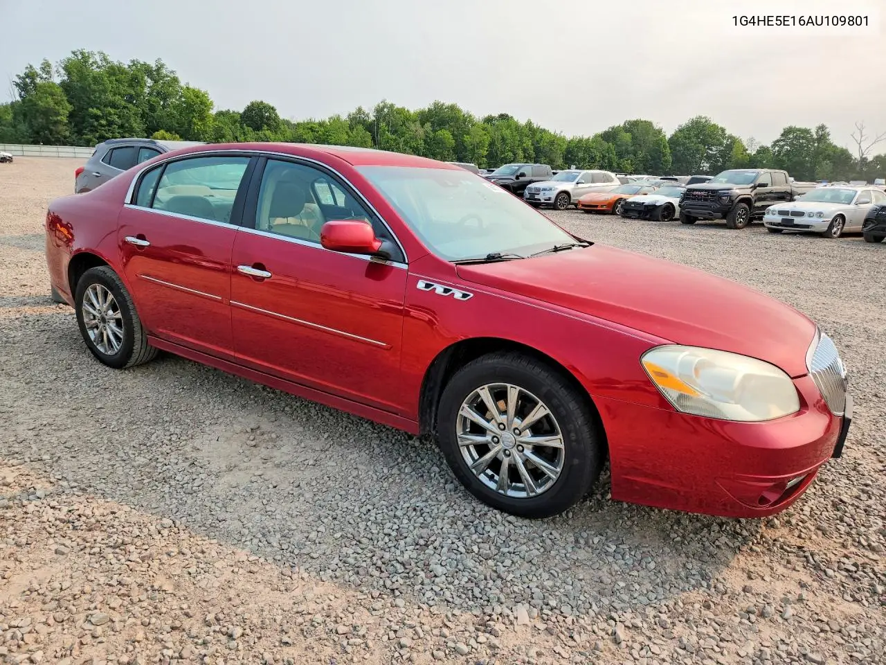 2010 Buick Lucerne Cxl VIN: 1G4HE5E16AU109801 Lot: 60257876