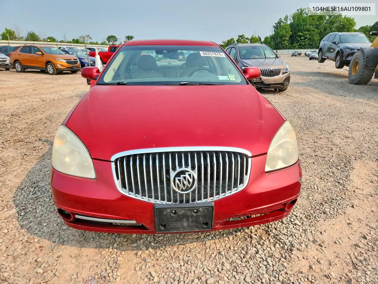 2010 Buick Lucerne Cxl VIN: 1G4HE5E16AU109801 Lot: 60257876