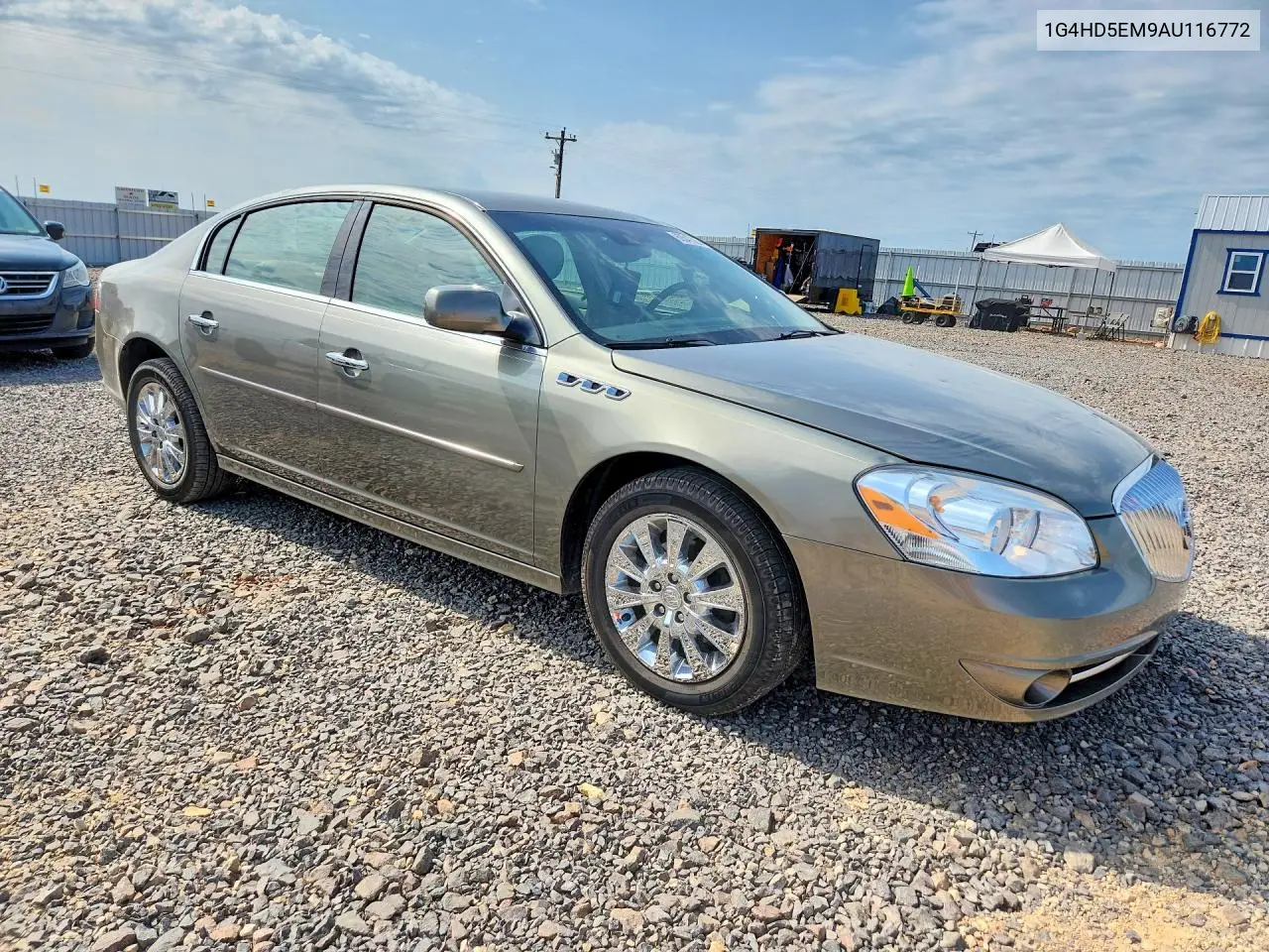 2010 Buick Lucerne Cxl VIN: 1G4HD5EM9AU116772 Lot: 60547326