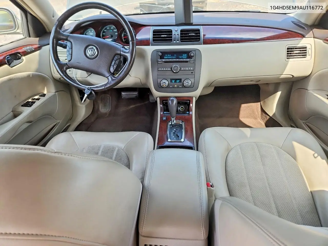 2010 Buick Lucerne Cxl VIN: 1G4HD5EM9AU116772 Lot: 60547326