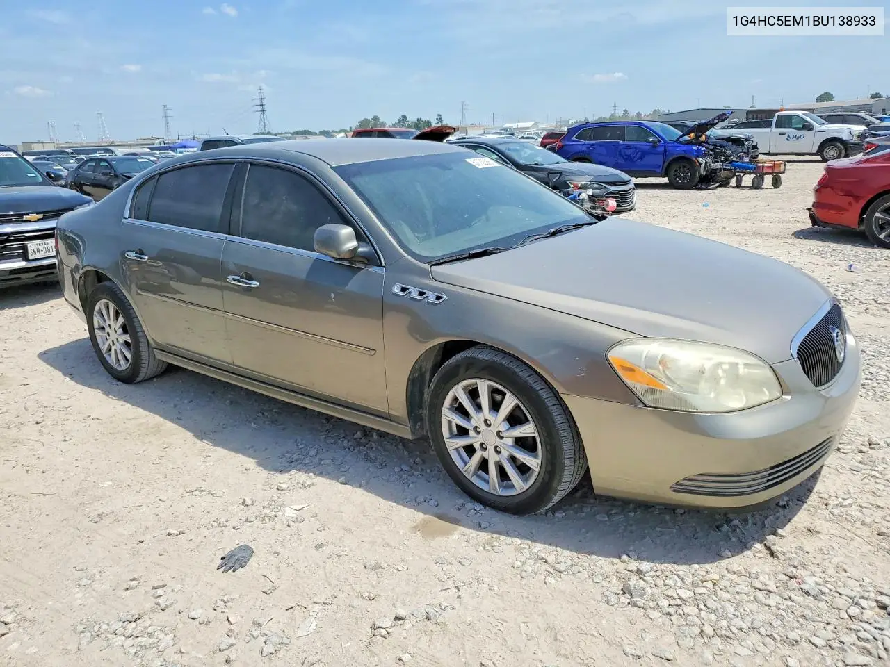 2011 Buick Lucerne Cxl VIN: 1G4HC5EM1BU138933 Lot: 52722386