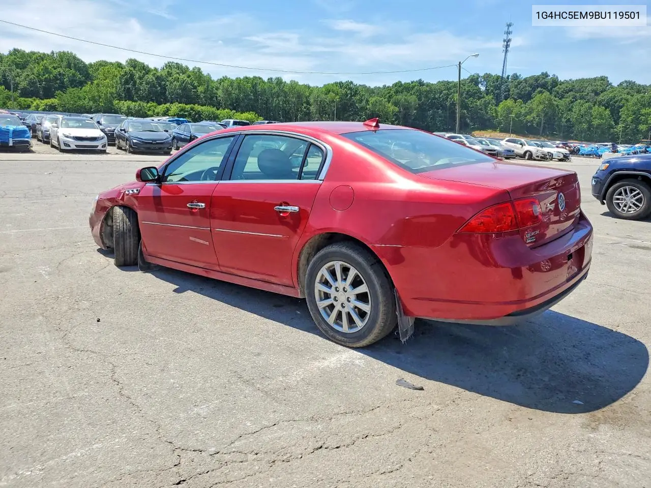 2011 Buick Lucerne Cxl VIN: 1G4HC5EM9BU119501 Lot: 56282966
