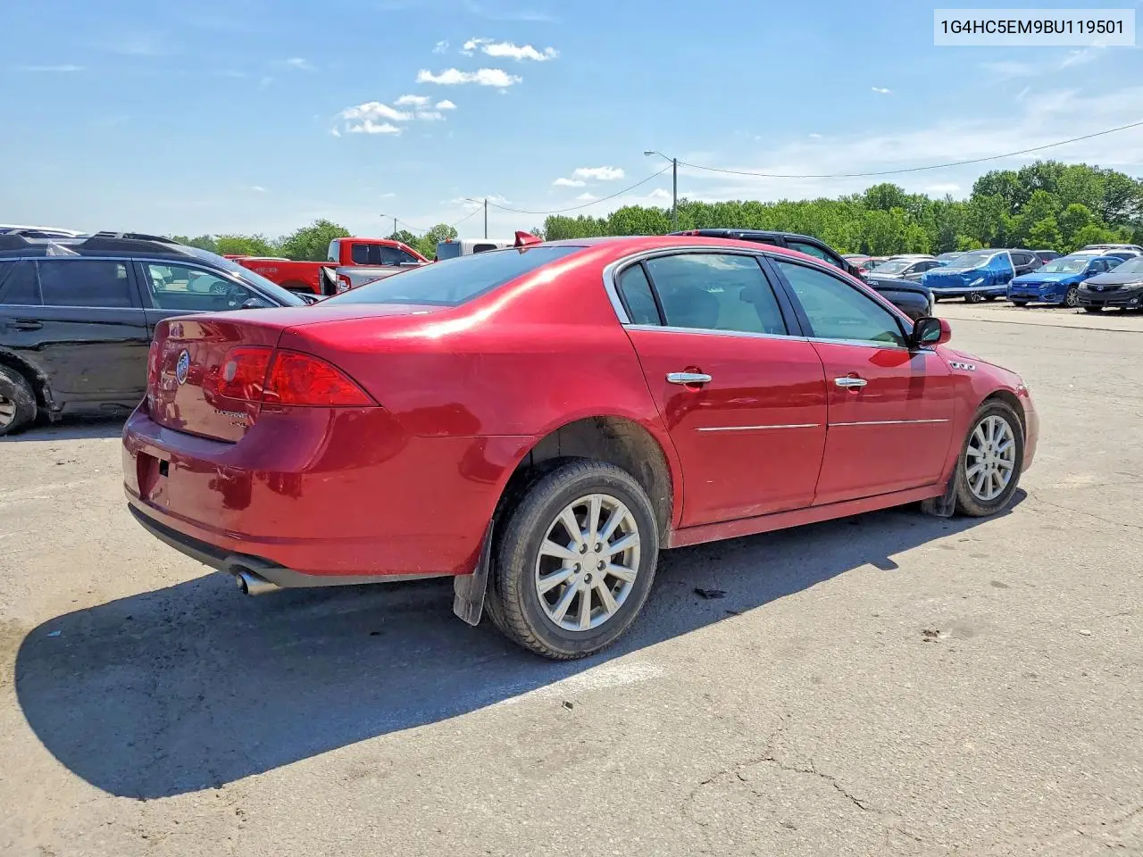 2011 Buick Lucerne Cxl VIN: 1G4HC5EM9BU119501 Lot: 56282966