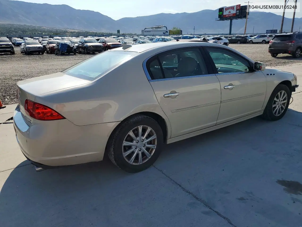 2011 Buick Lucerne Cxl VIN: 1G4HJ5EM0BU105248 Lot: 58122966