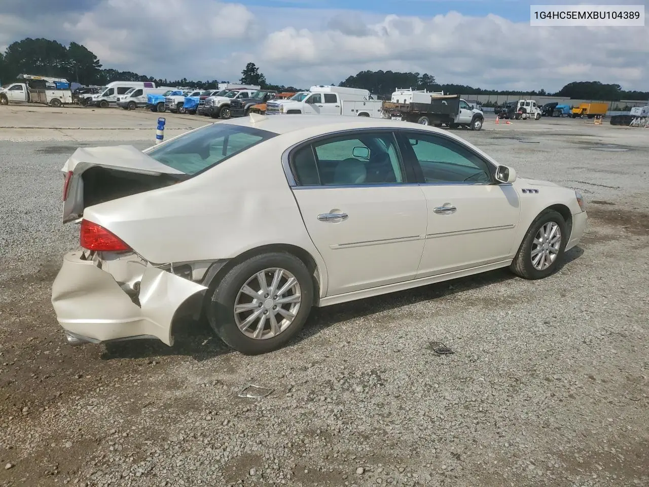 2011 Buick Lucerne VIN: 1G4HC5EMXBU104389 Lot: 58730386