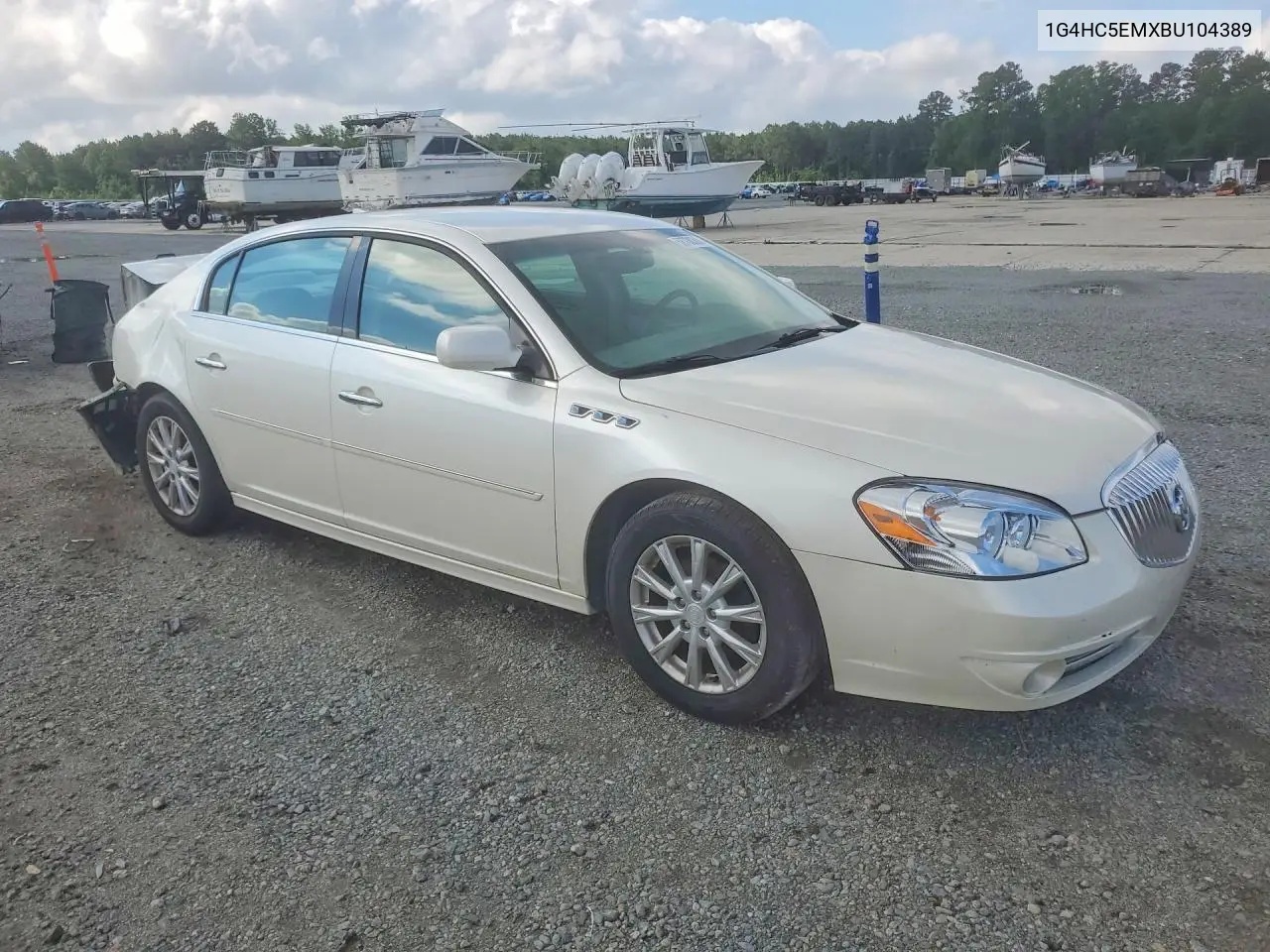 2011 Buick Lucerne VIN: 1G4HC5EMXBU104389 Lot: 58730386