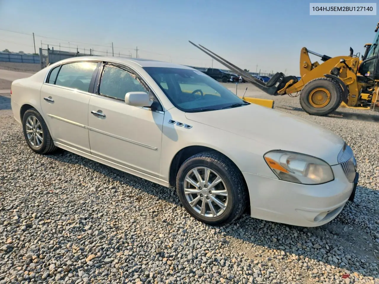 2011 Buick Lucernecxl VIN: 1G4HJ5EM2BU127140 Lot: 59573906