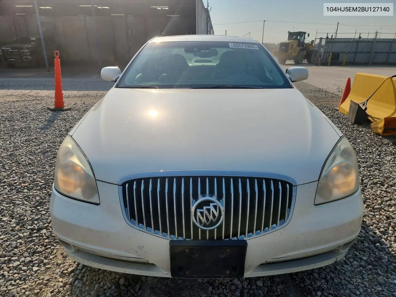 2011 Buick Lucernecxl VIN: 1G4HJ5EM2BU127140 Lot: 59573906