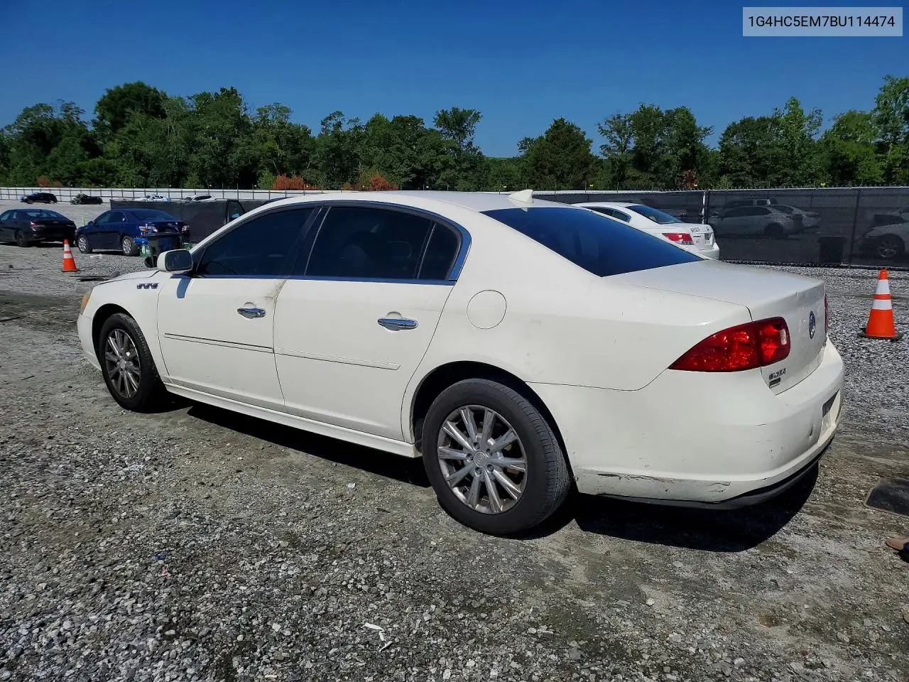 2011 Buick Lucerne Cxl VIN: 1G4HC5EM7BU114474 Lot: 59916846