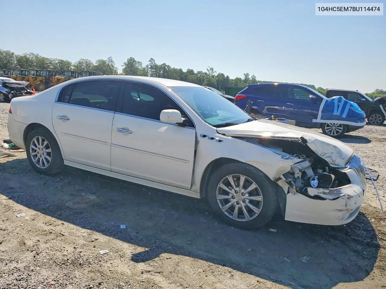 2011 Buick Lucerne Cxl VIN: 1G4HC5EM7BU114474 Lot: 59916846