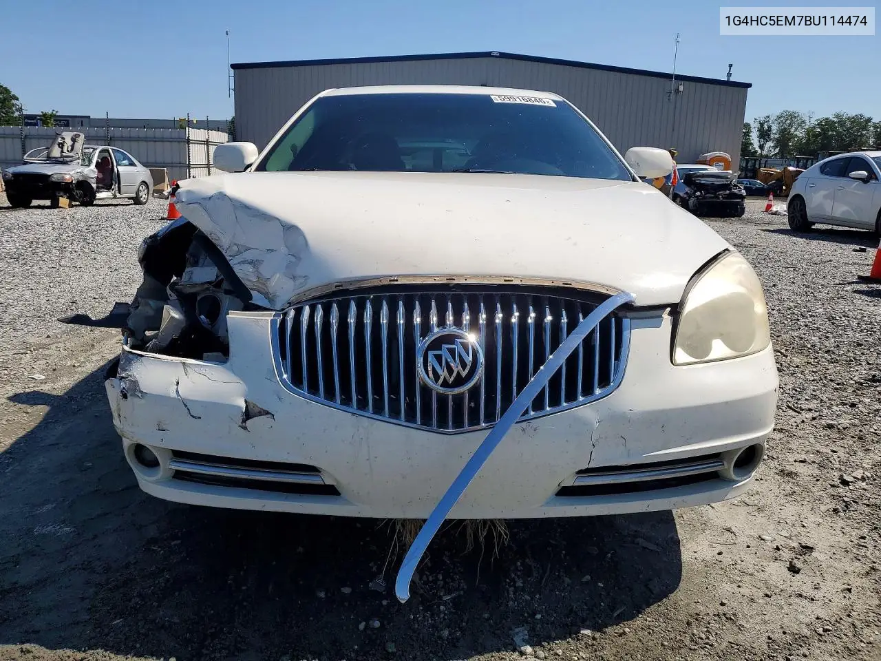 2011 Buick Lucerne Cxl VIN: 1G4HC5EM7BU114474 Lot: 59916846