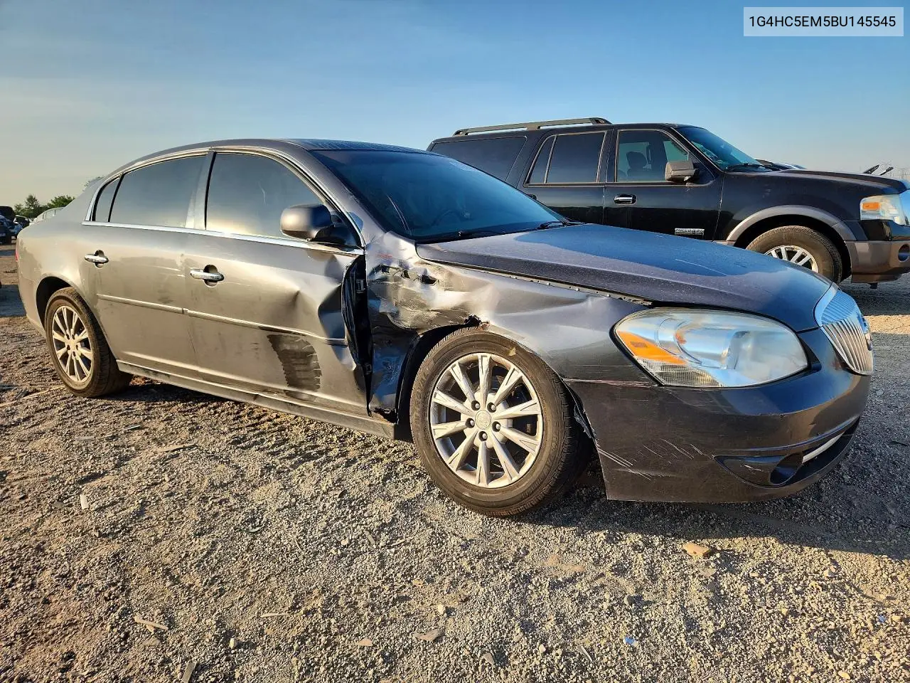 2011 Buick Lucerne Cxl VIN: 1G4HC5EM5BU145545 Lot: 61019316