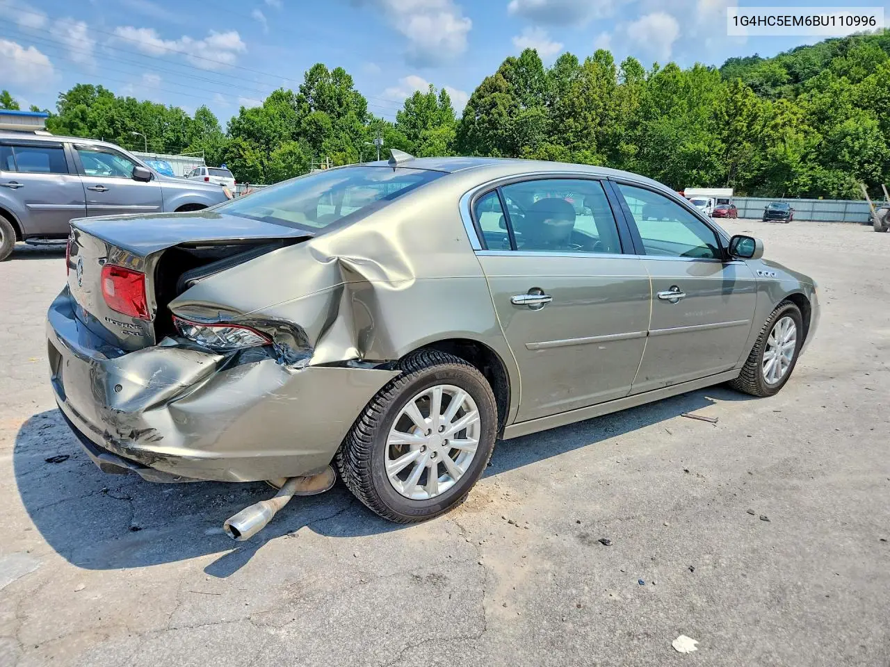 2011 Buick Lucerne Cxl VIN: 1G4HC5EM6BU110996 Lot: 61207676