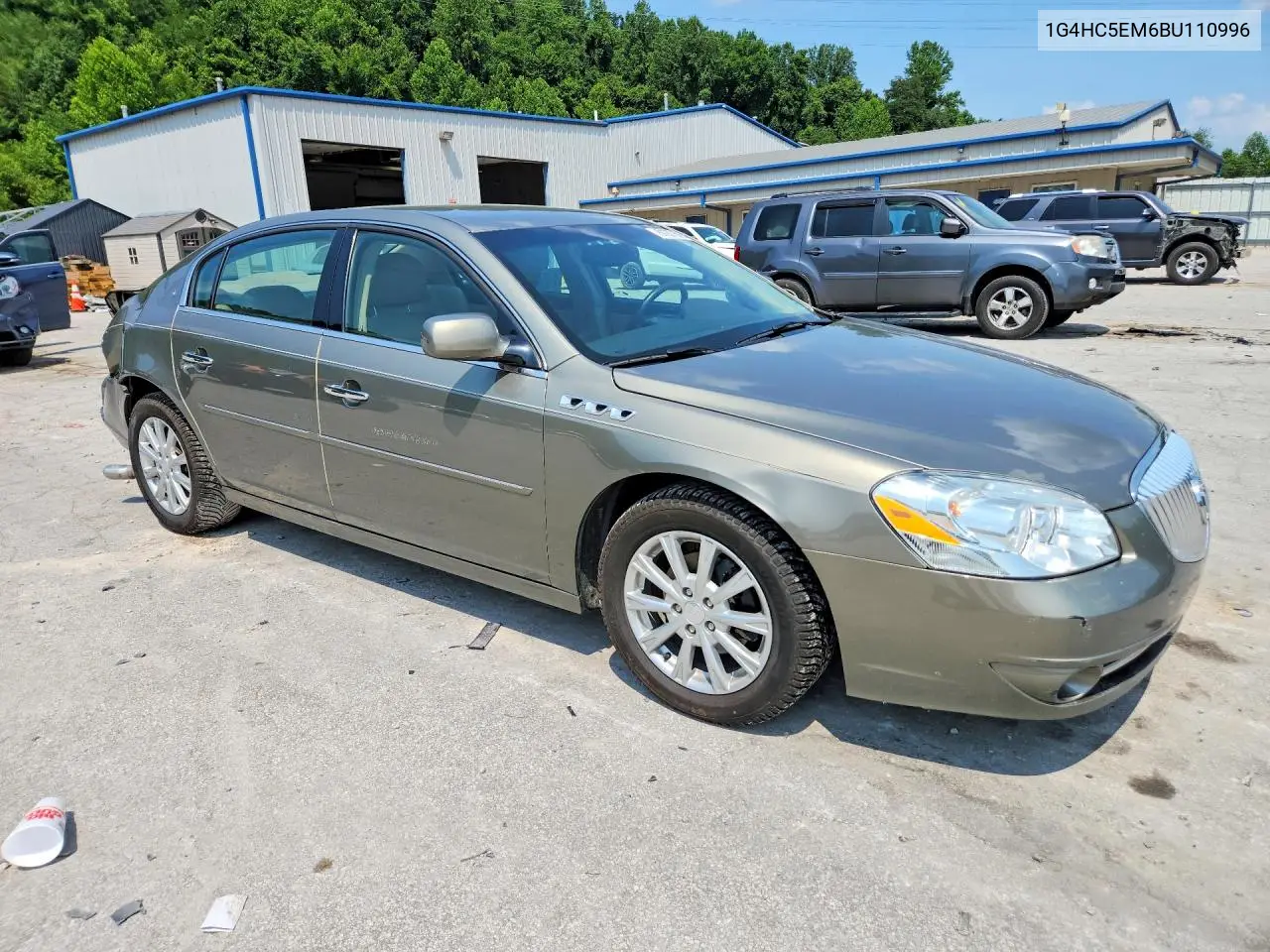 2011 Buick Lucerne Cxl VIN: 1G4HC5EM6BU110996 Lot: 61207676