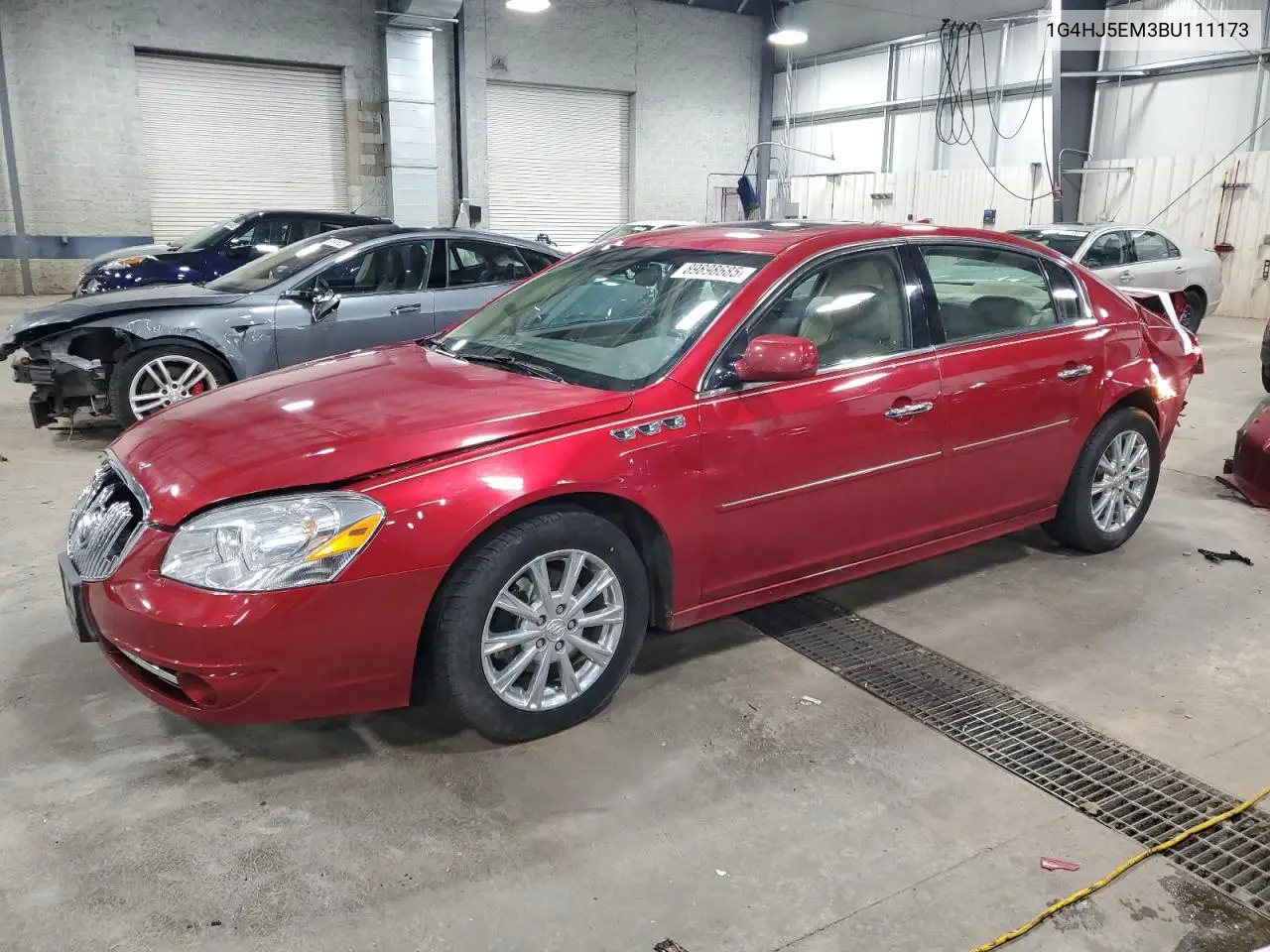 1G4HJ5EM3BU111173 2011 Buick Lucerne Cxl