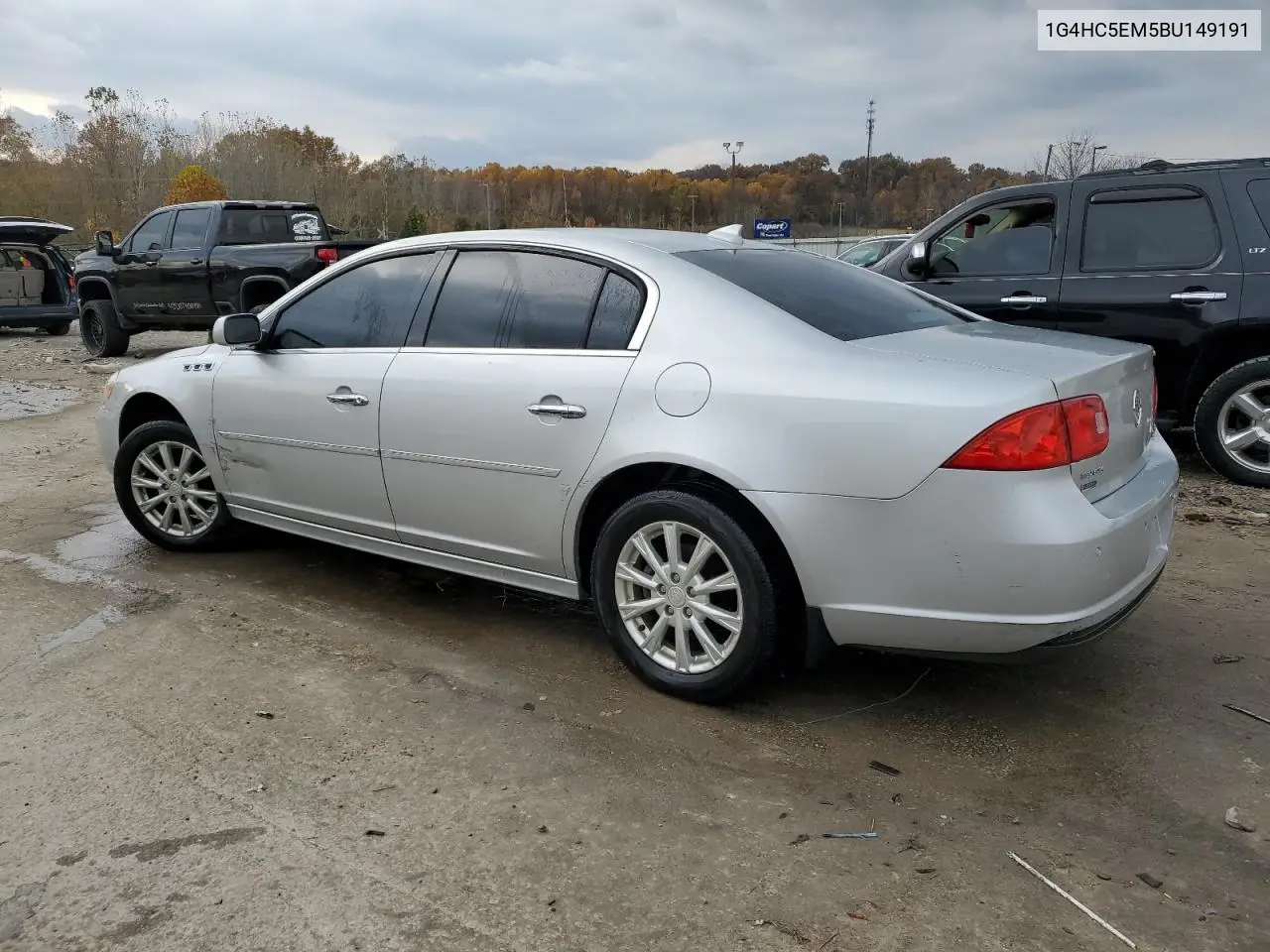 1G4HC5EM5BU149191 2011 Buick Lucerne Cxl