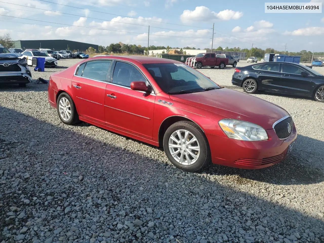 1G4HA5EM0BU149394 2011 Buick Lucerne Cx