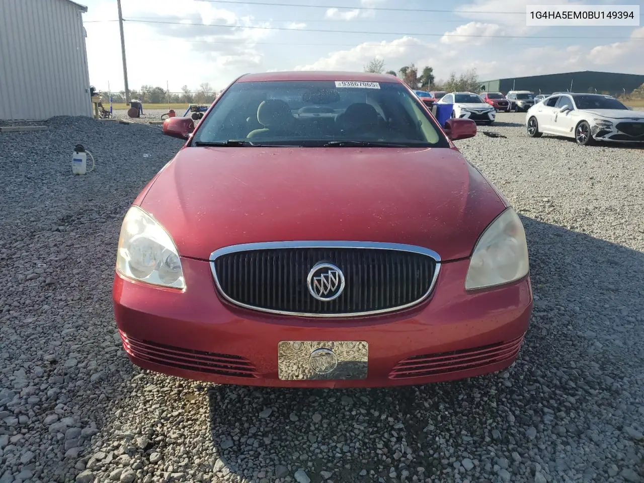 1G4HA5EM0BU149394 2011 Buick Lucerne Cx