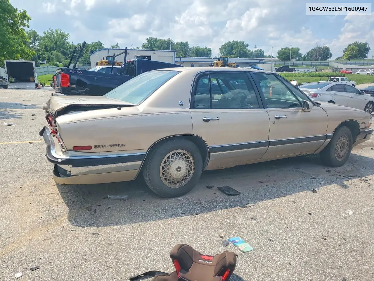 1993 Buick Park Avenue VIN: 1G4CW53L5P1600947 Lot: 85976465