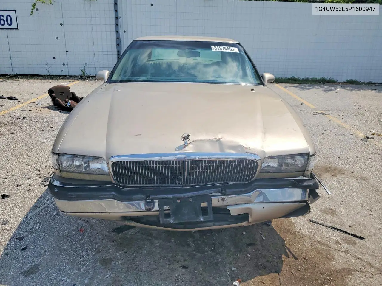 1993 Buick Park Avenue VIN: 1G4CW53L5P1600947 Lot: 85976465