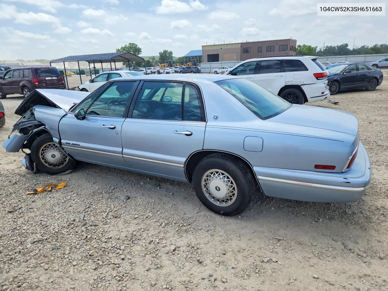 1995 Buick Park Avenue VIN: 1G4CW52K3SH651663 Lot: 59131466