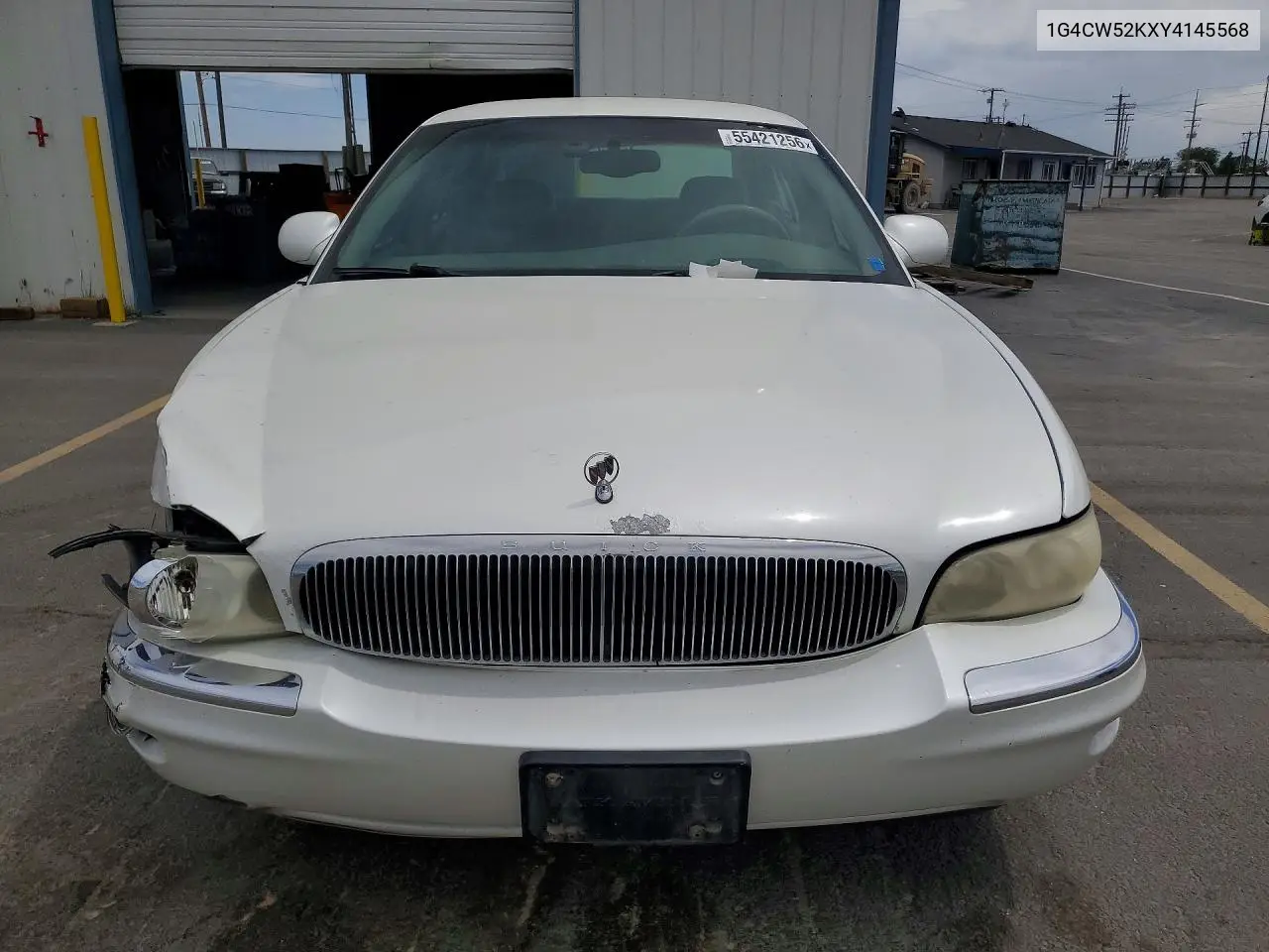 2000 Buick Park Avenue VIN: 1G4CW52KXY4145568 Lot: 55421256