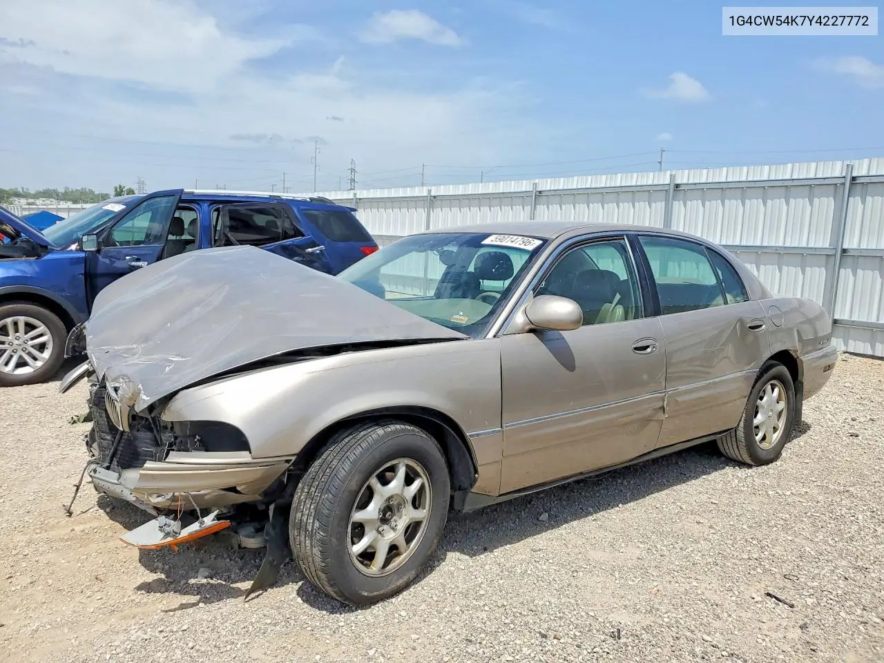 2000 Buick Park Avenue VIN: 1G4CW54K7Y4227772 Lot: 59014796