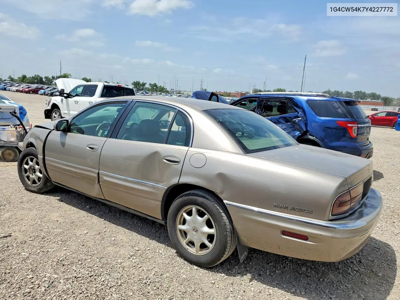 2000 Buick Park Avenue VIN: 1G4CW54K7Y4227772 Lot: 59014796