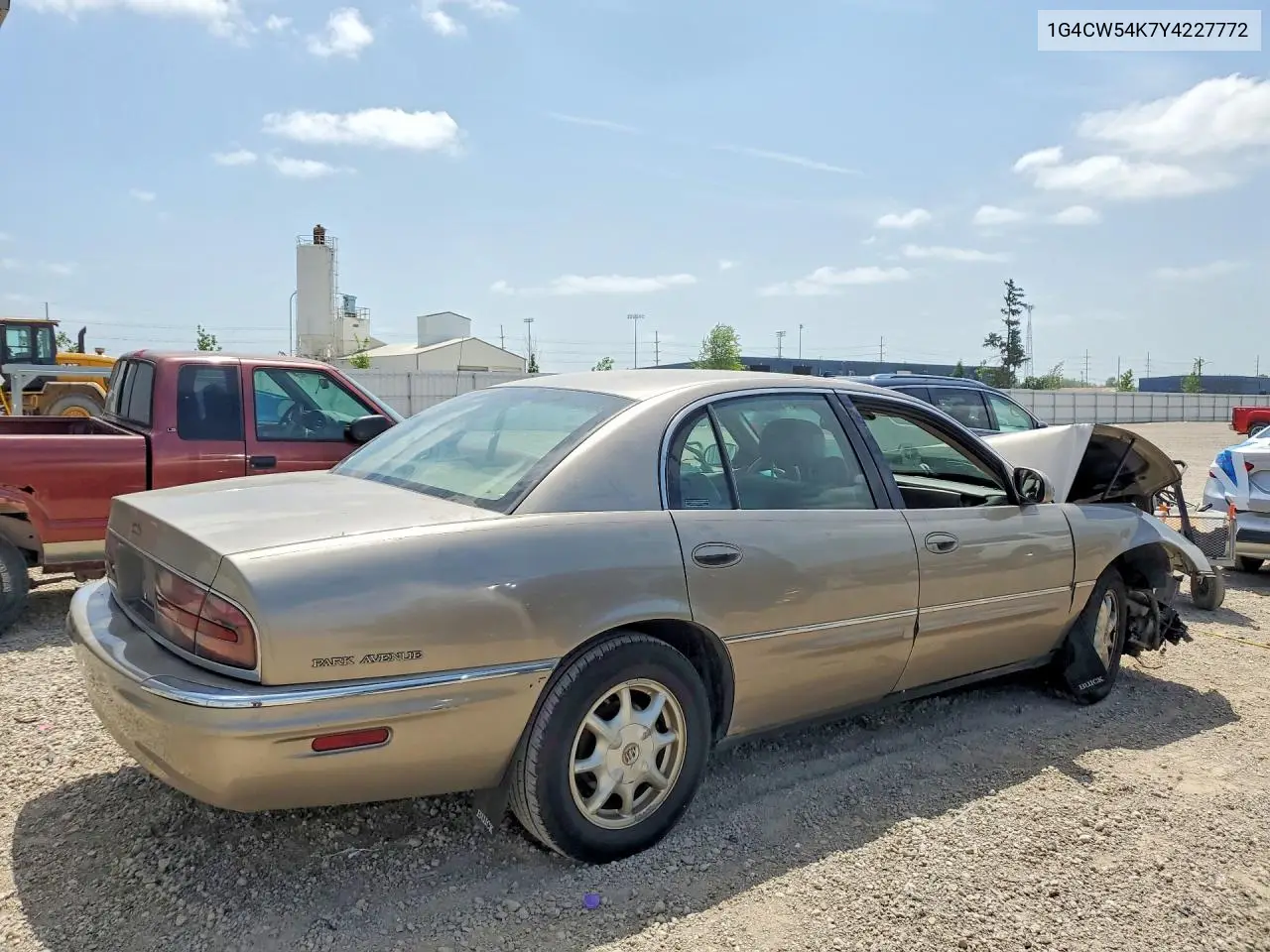2000 Buick Park Avenue VIN: 1G4CW54K7Y4227772 Lot: 59014796