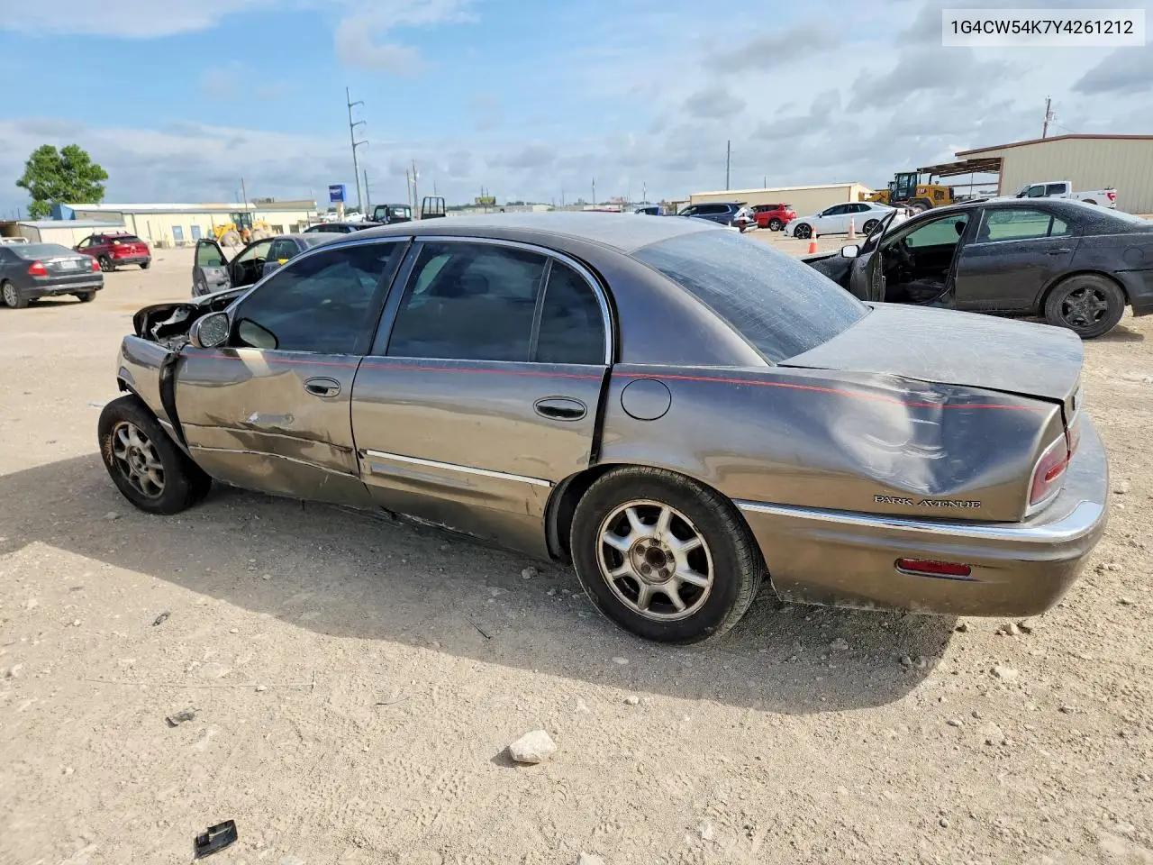 2000 Buick Park Avenue VIN: 1G4CW54K7Y4261212 Lot: 60505556