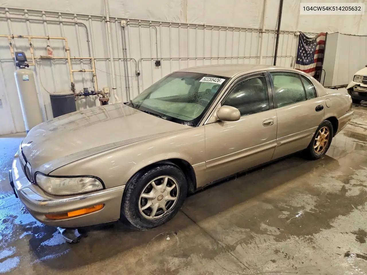 2001 Buick Park Avenue VIN: 1G4CW54K514205632 Lot: 62255426
