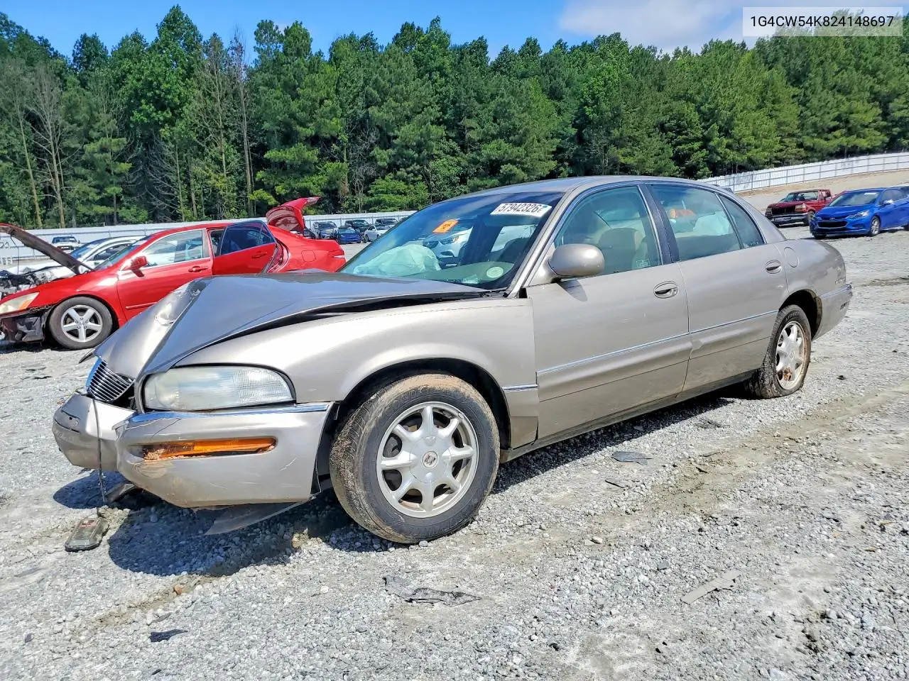 2002 Buick Park Avenue VIN: 1G4CW54K824148697 Lot: 57942326