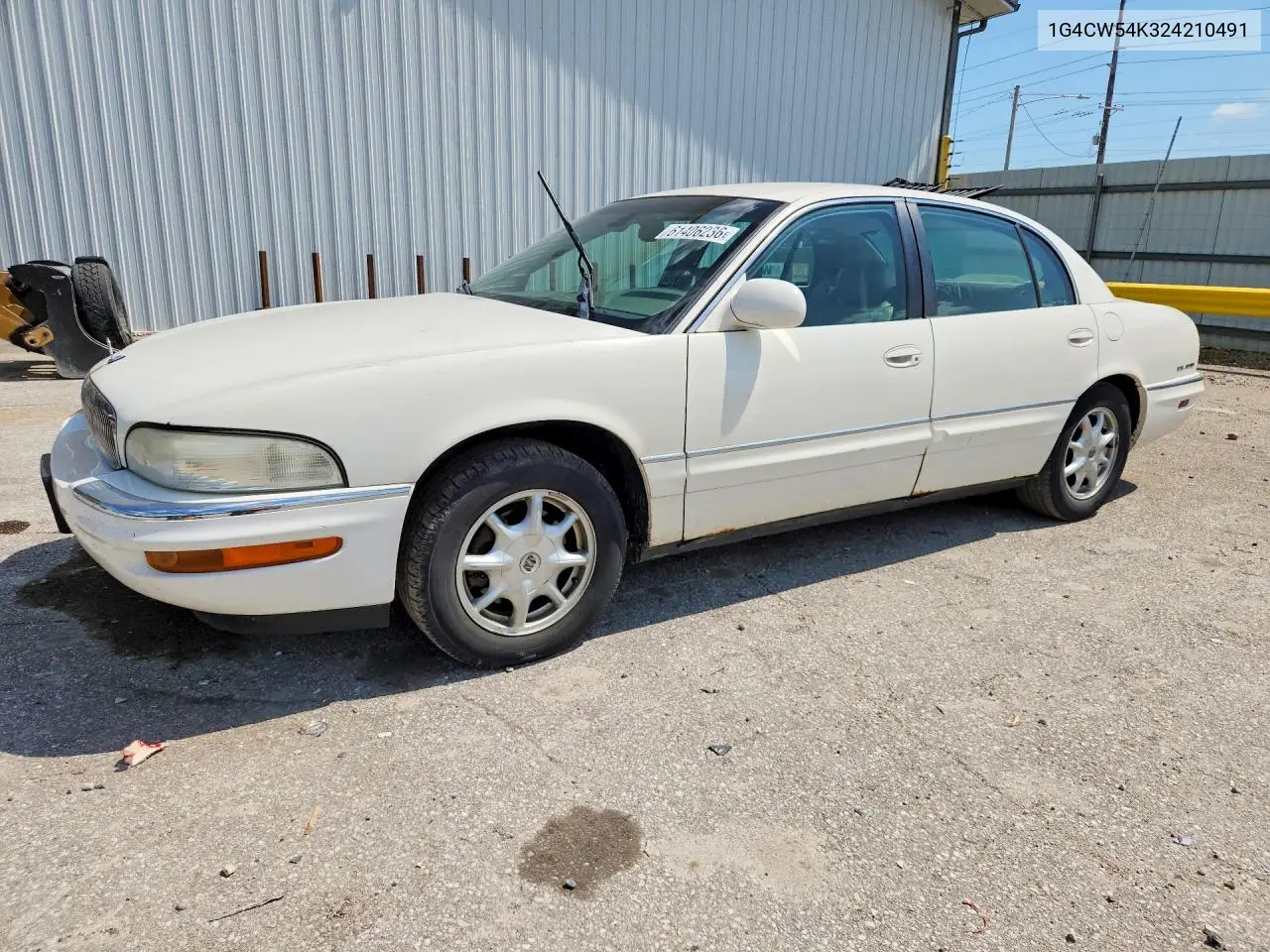 2002 Buick Park Avenue VIN: 1G4CW54K324210491 Lot: 61406236