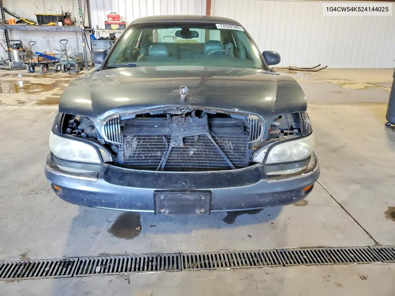 2002 Buick Park Avenue VIN: 1G4CW54K524144025 Lot: 72942585