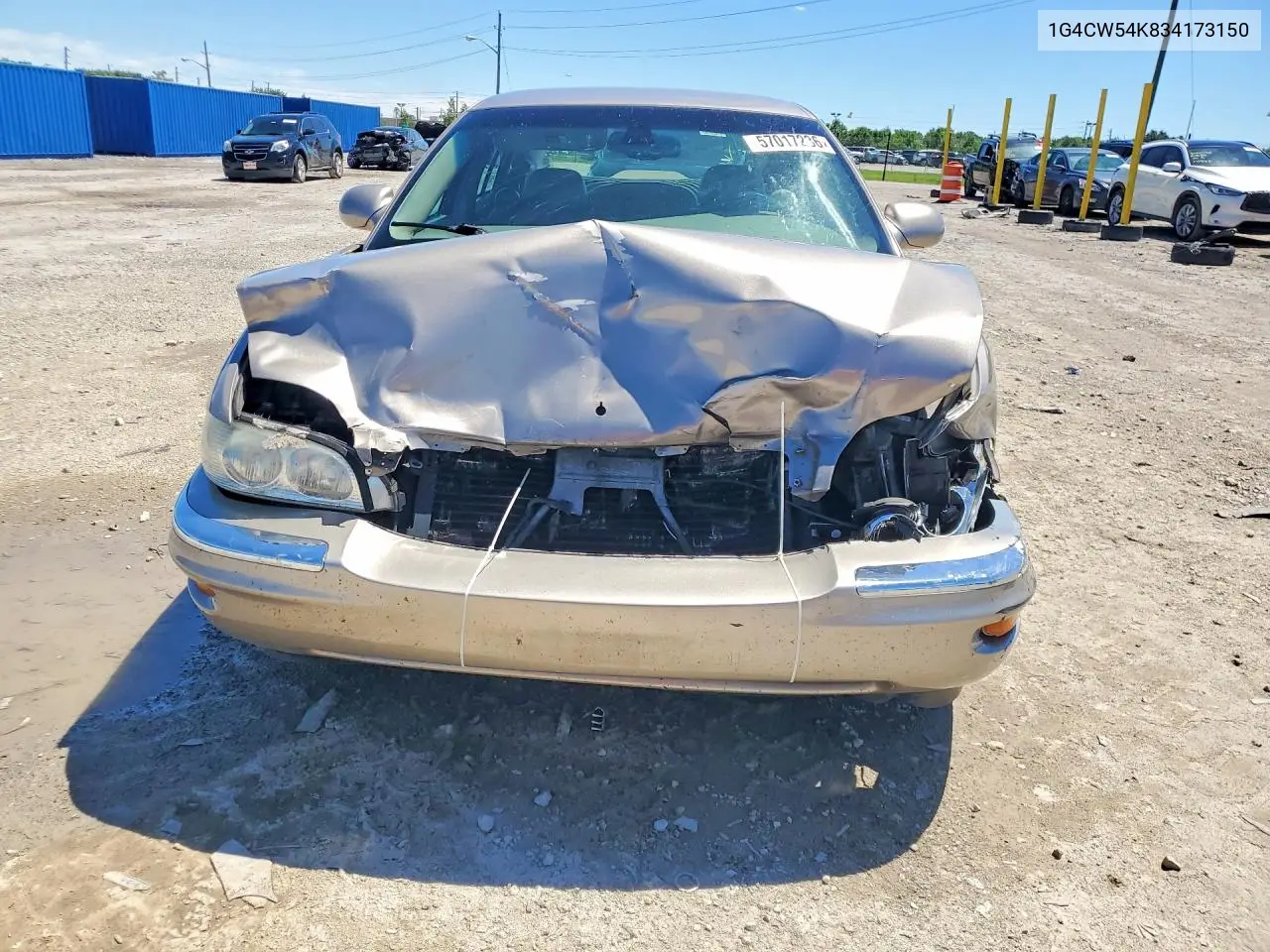 2003 Buick Park Avenue VIN: 1G4CW54K834173150 Lot: 57017236