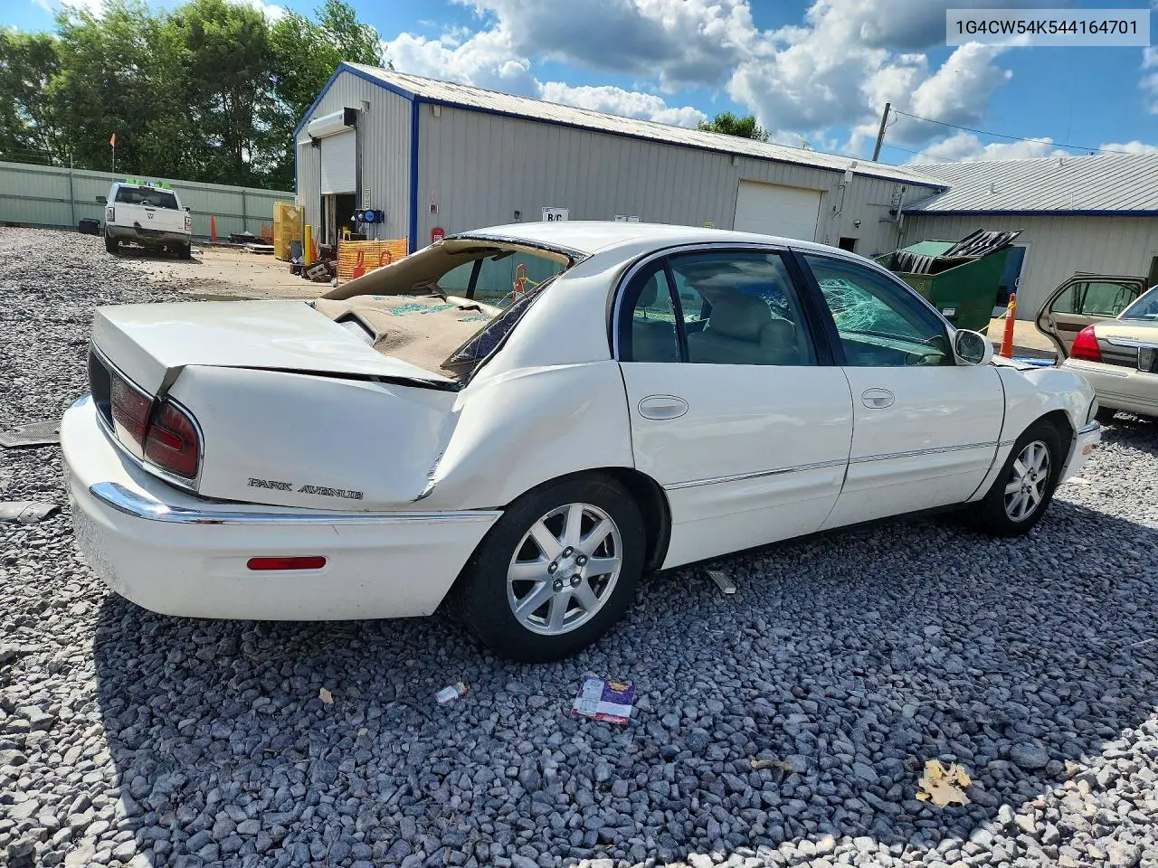 2004 Buick Park Avenue VIN: 1G4CW54K544164701 Lot: 58207146