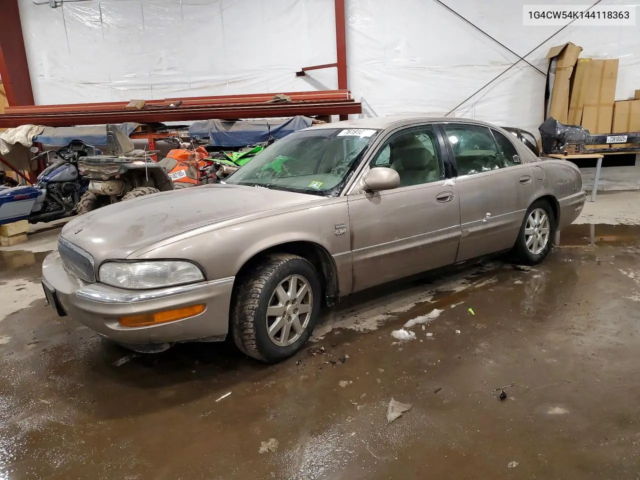 2004 Buick Park Avenue VIN: 1G4CW54K144118363 Lot: 76191005