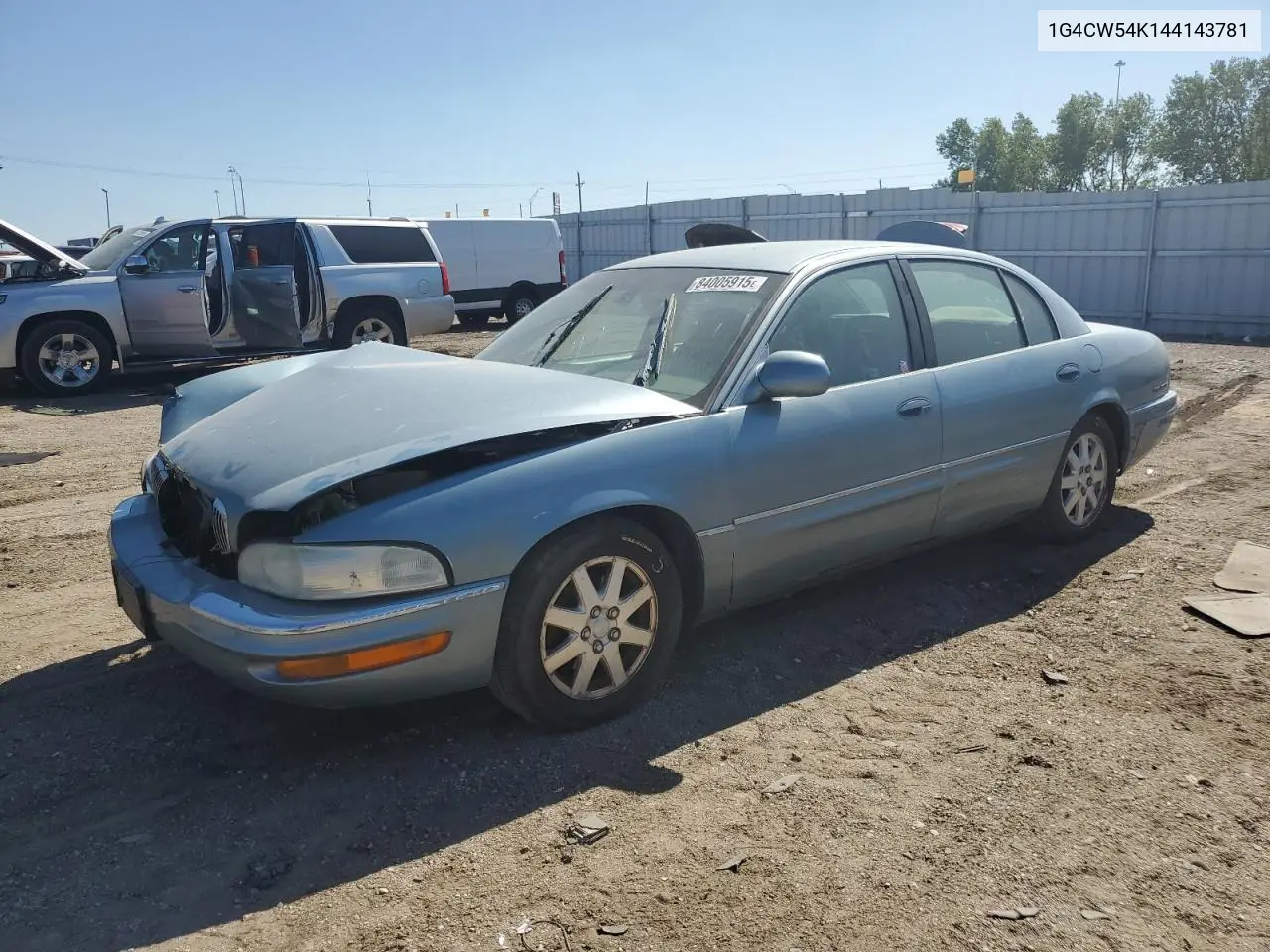 2004 Buick Park Avenue VIN: 1G4CW54K144143781 Lot: 84005915
