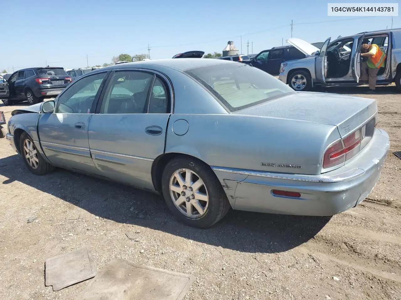 2004 Buick Park Avenue VIN: 1G4CW54K144143781 Lot: 84005915