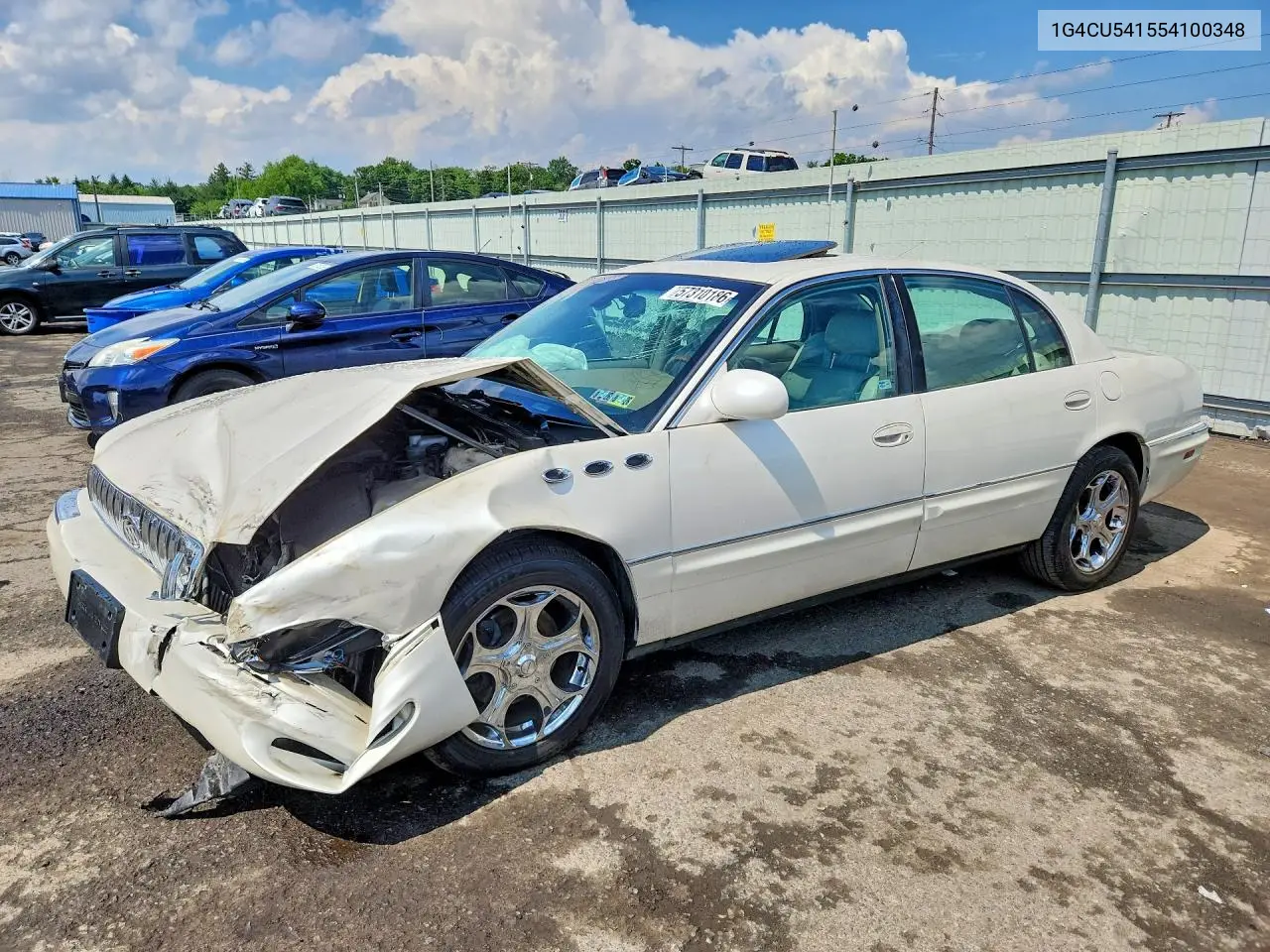 2005 Buick Park Avenue Ultra VIN: 1G4CU541554100348 Lot: 57310186