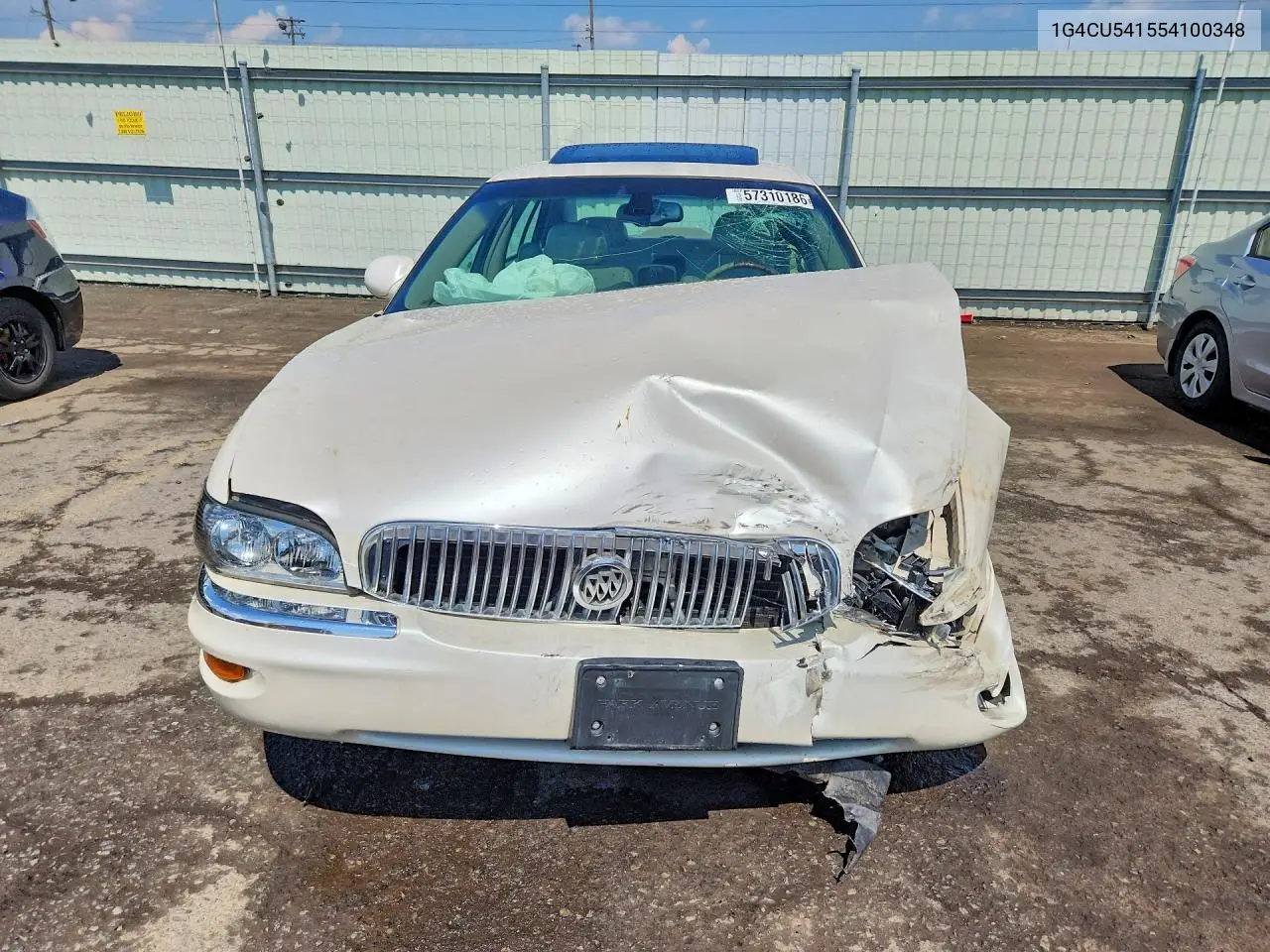 2005 Buick Park Avenue Ultra VIN: 1G4CU541554100348 Lot: 57310186